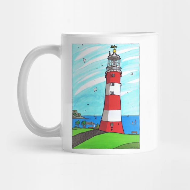 Plymouth Hoe Lighthouse by SpencerHart